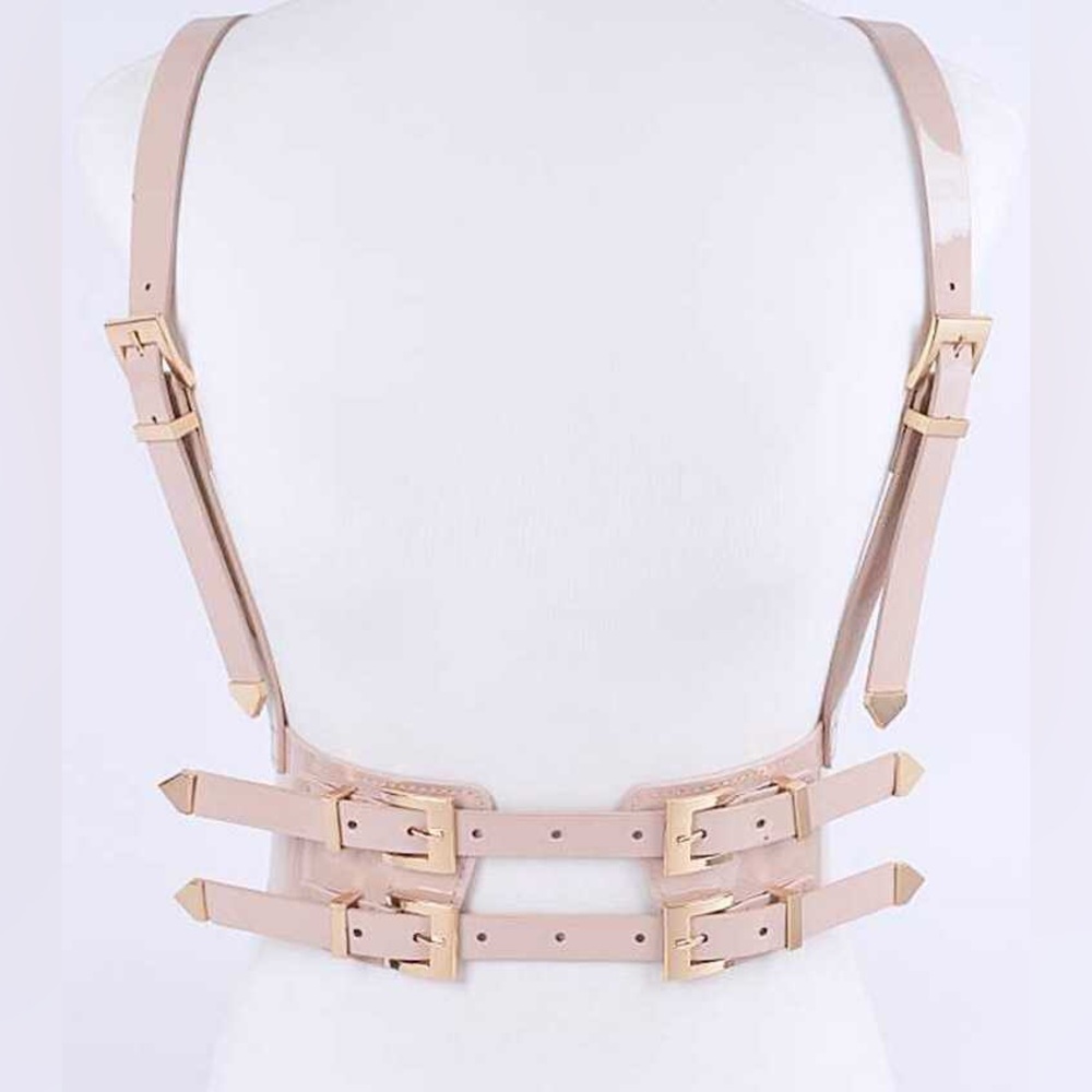 The Stallion Western Corset Harness Waist Statement Belt